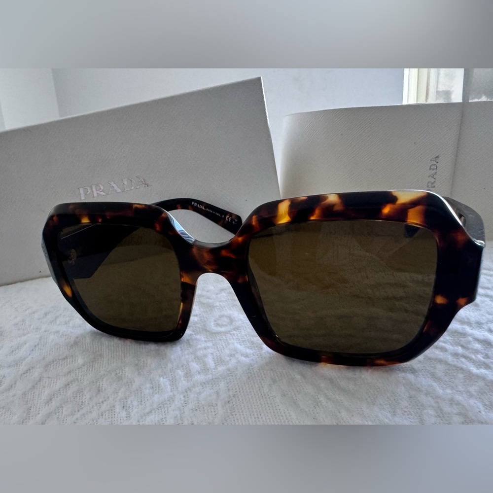 Prada Tortoise Shell Women's Sunglasses
